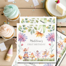 Fairy First Magical Garden 1. Geburtstag