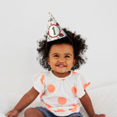 Fairy First Mushroom Forest Igel Pattern Partyhütchen