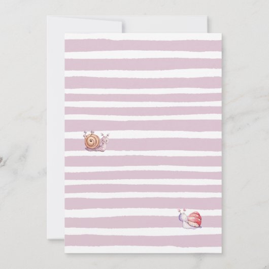 Fairy First Party Floral Fairies Girl 1. Geburtsta Einladung (Rückseite)