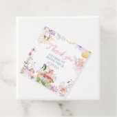 Fairy First Whimsical Birthday Party Square Geschenkanhänger (Beispiel)