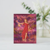 Fairy Flame Postkarte (Stehend Vorderseite)
