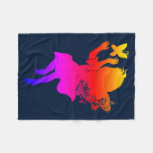 Fairy- Fleece-Blanket, 30"x40" Fleecedecke (Vorderseite (Horizontal))