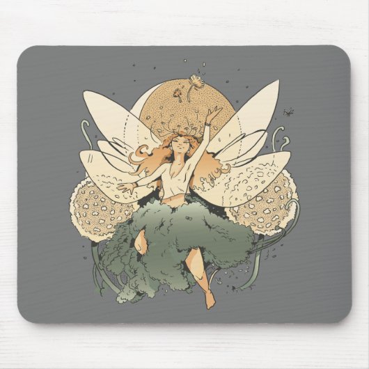 Fairy fliegt am Himmel Mousepad (Vorne)