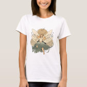 Fairy fliegt am Himmel T-Shirt (Vorderseite)