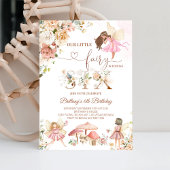Fairy Floral Butterfly Magischer Geburtstag Einladung