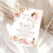 Fairy Floral Butterfly Magischer Geburtstag Einladung