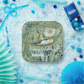 Fairy Floral Garden Bezauberndes Forest Girl Pappteller (Party)