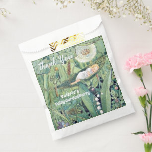 Fairy Floral Garden Bezauberter Wald Girl Geburtst Geschenktütchen