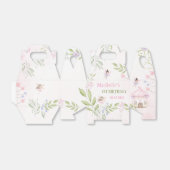 Fairy Floral Girl Birthday Party Geschenkschachtel (Ungefaltet)