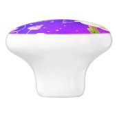 Fairy Floral Keramikknauf (Seitenansicht)