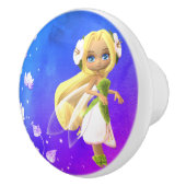 Fairy Floral Keramikknauf (Rechts)