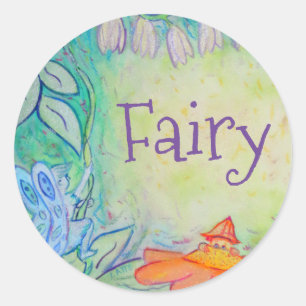 Fairy Flower Garden Art Custom Sticker Decks