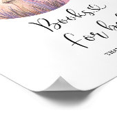 Fairy Fly agaric - Bücher für das Baby Poster (Ecke)