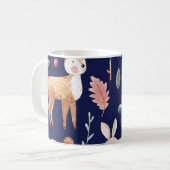 Fairy Forest Animals Children's Watercolor Kaffeetasse (Vorderseite Links)