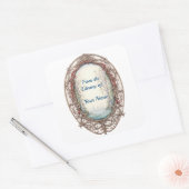 Fairy Forest Buchzeichen Quadratischer Aufkleber (Umschlag)