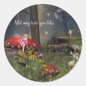Fairy forest Sticker (Vorderseite)