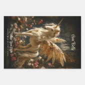 Fairy Forest Unicorn Horse Fairyland Mairytale Geschenkpapier Set (Vorderseite)