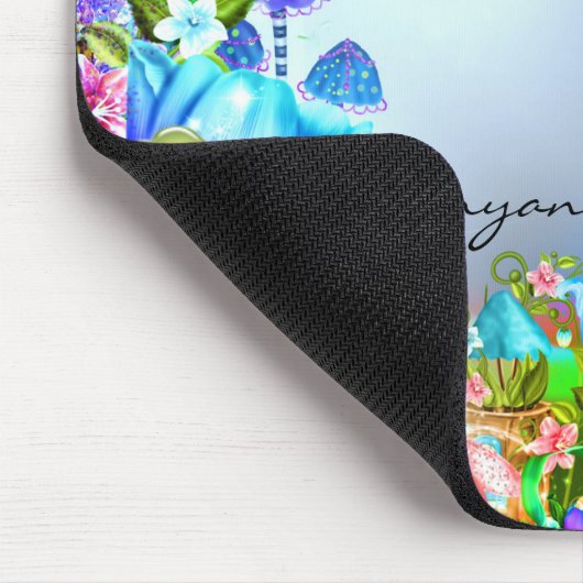 Fairy Forest verzauberter magischer Computer Mousepad (Ecke)