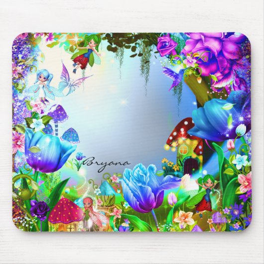 Fairy Forest verzauberter magischer Computer Mousepad (Vorne)