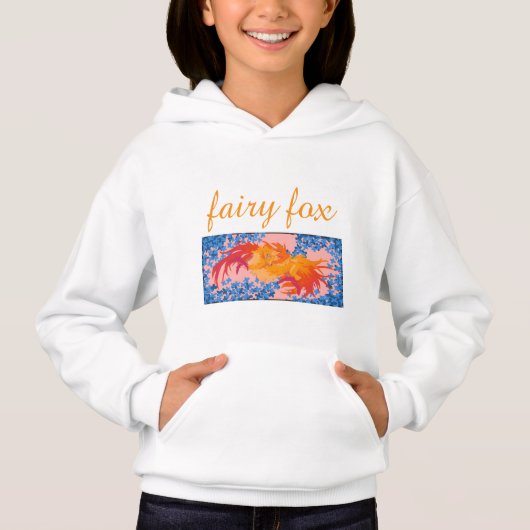 fairy fox hoodie (Vorderseite)
