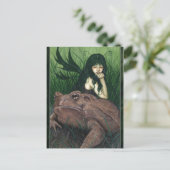 Fairy Friend Postcard Postkarte (Stehend Vorderseite)