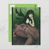 Fairy Friend Postcard Postkarte (Vorne/Hinten)