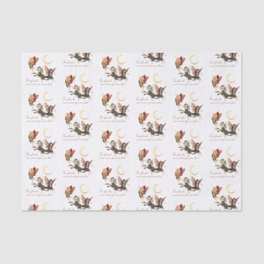 Fairy Friends Tissue Paper Seidenpapier (Vorderseite)