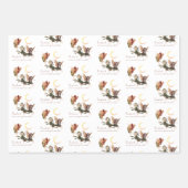 Fairy Friends Wrapping Paper Set Geschenkpapier Set (Vorderseite 3)