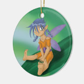 Fairy Fun Keramik Ornament (Links)