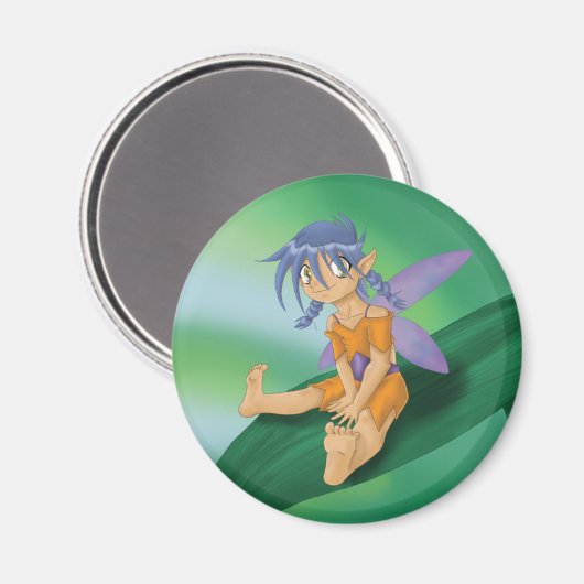 Fairy Fun Magnet (Vorderseite/Rückseite)