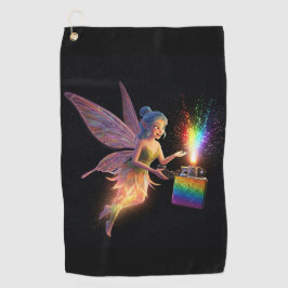Fairy Fun Wipe Golf Towel Golfhandtuch