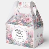 Fairy Garden Baby Dusche Geschenkschachtel (Vorderseite)