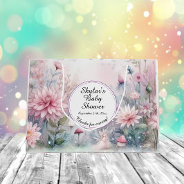Fairy Garden Baby Dusche Große Geschenktüte
