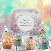 Fairy Garden Baby Dusche Pappteller