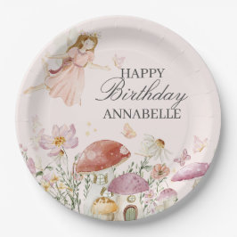Fairy Garden Birthday Balloon Party Decke Gefallen Pappteller