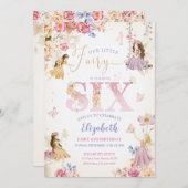 Fairy Garden Birthday Einladung (Vorne/Hinten)