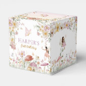 Fairy Garden Birthday Geschenkschachtel (Rückseite)