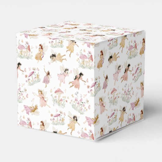 Fairy Garden Birthday Geschenkschachtel (Rückseite)