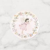 Fairy Garden Birthday Konfetti (Klein Vorderseite)