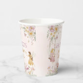 Fairy Garden Birthday Pappbecher (Links)