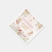 Fairy Garden Birthday Serviette (Ecke)