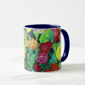 Fairy Garden Blume Malerei Art Kaffeemaschine Tass Tasse (VorderseiteRechts)