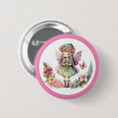 Fairy Garden Button (Vorne & Hinten)