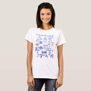 Fairy Garden Club T - Shirt - Vintag Botanisch