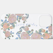 Fairy Garden elegante Muster der Rose Blume Klasse Case-Mate iPhone Hülle (Rückseite (Horizontal))