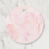 Fairy Garden Floral Geburtstag Geschenkanhänger (Rückseite)