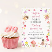 Fairy Garden Flutter & Twirl Geburtstag Einladung