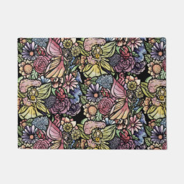 Fairy Garden Gardening Flower Gardens Fairies      Fußmatte