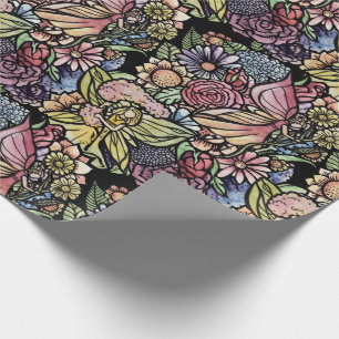 Fairy Garden Gardening Flower Gardens Fairies      Geschenkpapier