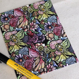 Fairy Garden Gardens Flower Gardens Fairies Postkarte